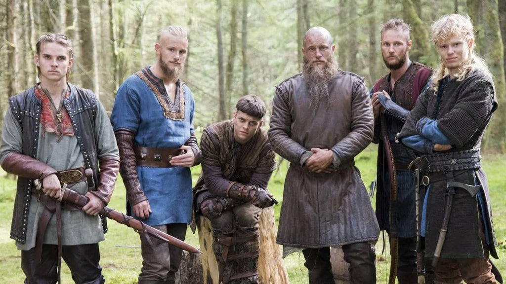 Ragnar und seine Söhne in der Serie vikings