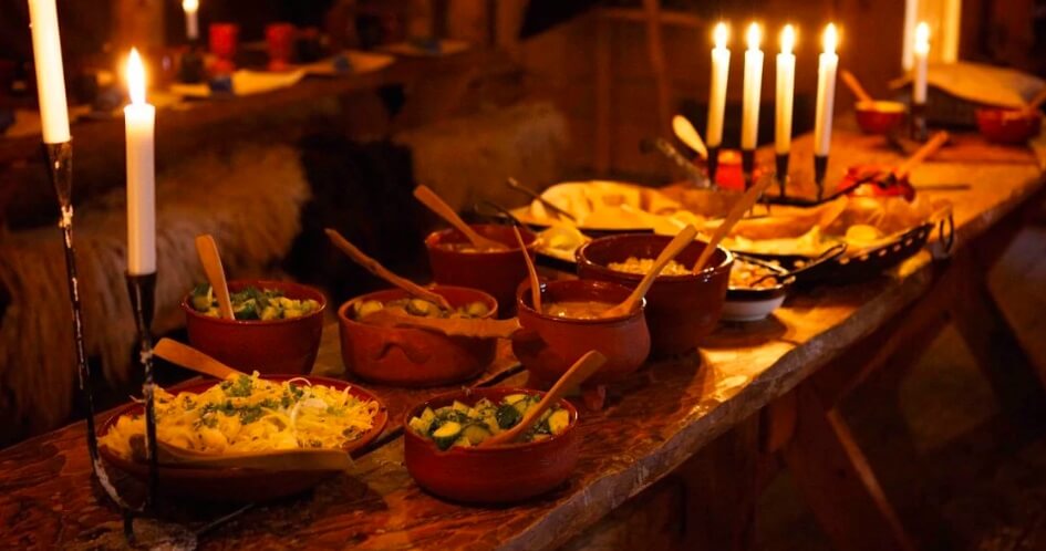Wikingerküche und -kultur Eine Hochzeit der Traditionen