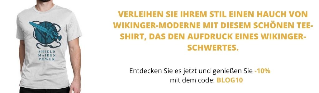 Wikinger Tee Shirt mit Wikingerschwert