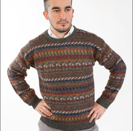 Men’s Alpaca Wool Sweater by Thebestofperu