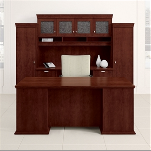 Sit-To-Stand Desk U-Shaped W/ Credenza & Hutch – Laharpe'S Office Furniture