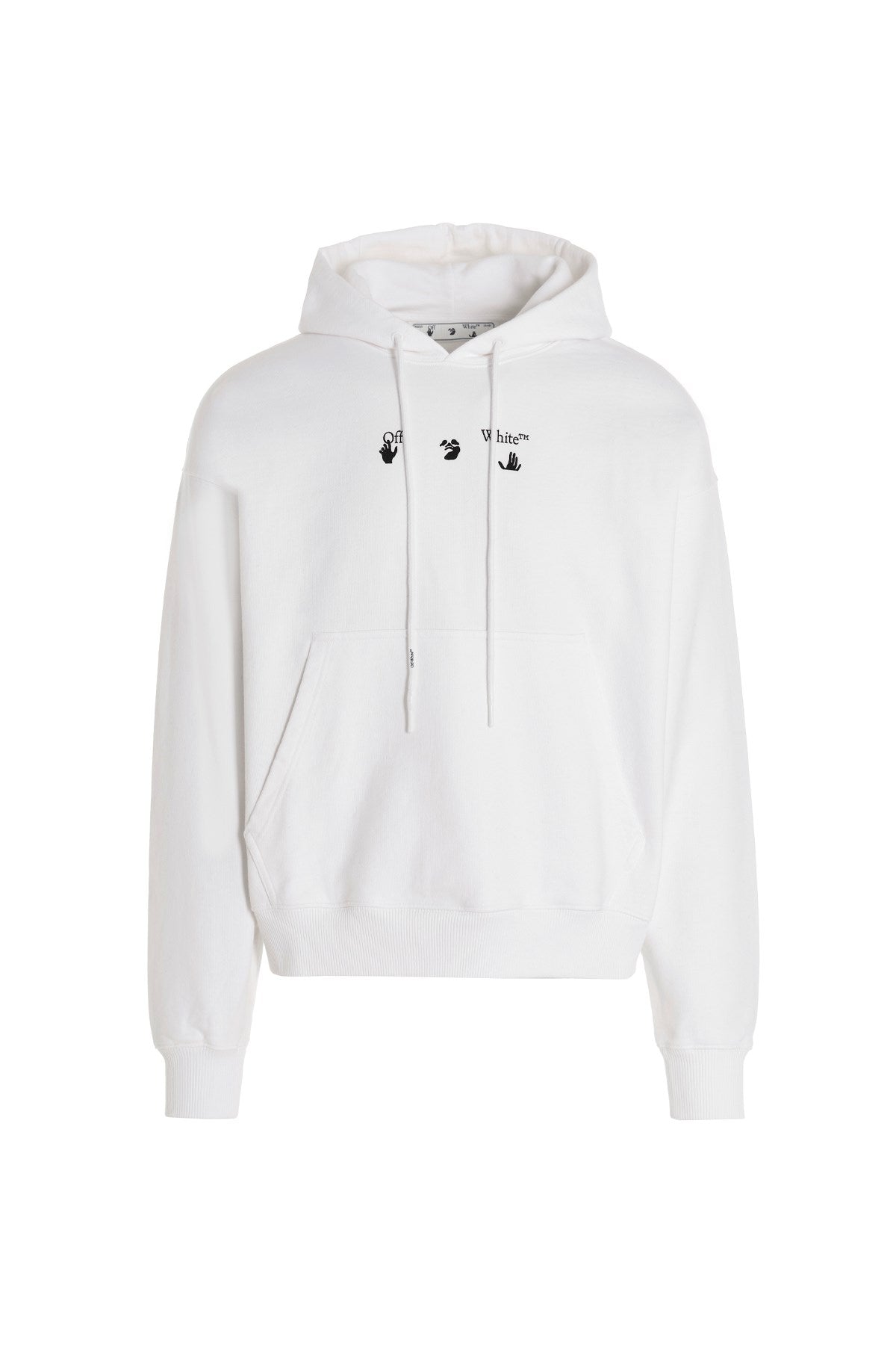 Off White Black Logo Sweatshirt – ICETIME LUXE