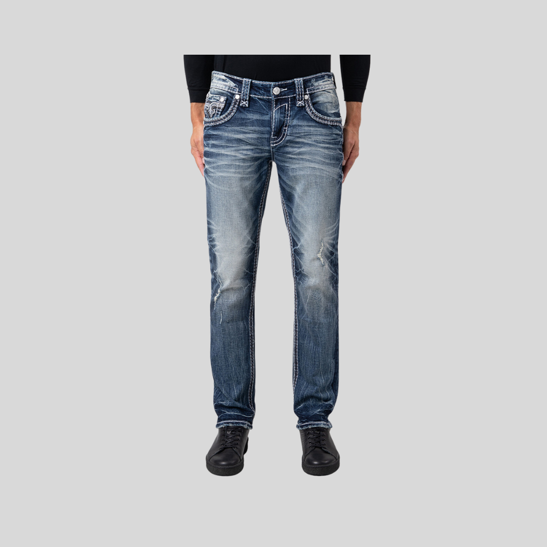 Rock Revival Black Arther Alt Straight Jeans – ICETIME LUXE