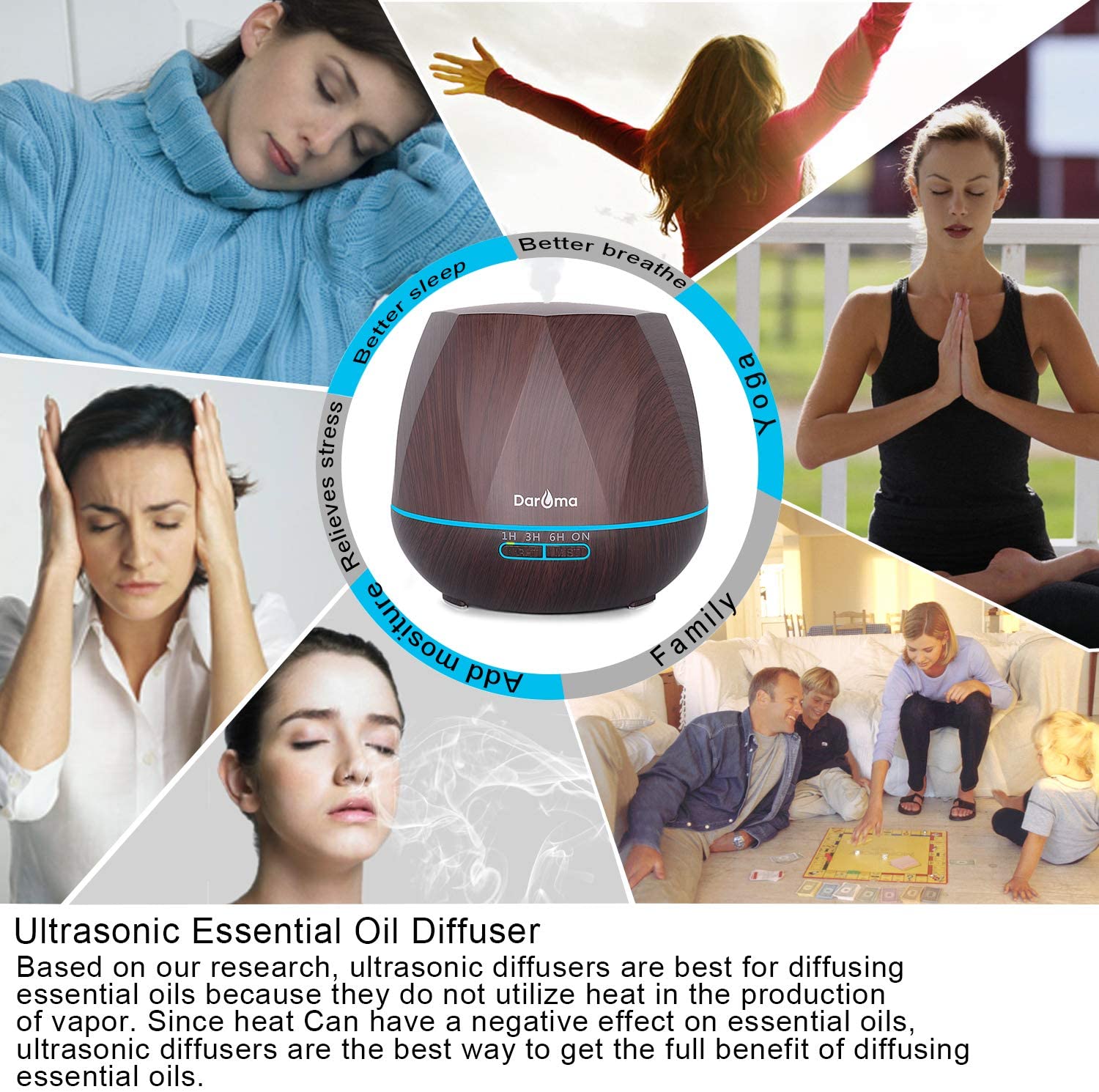 Daroma™ Wooden Diffuser – Daroma™ Natural Wellness