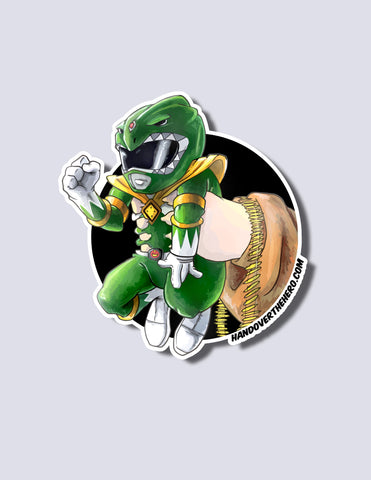 power rangers vinyl stickers