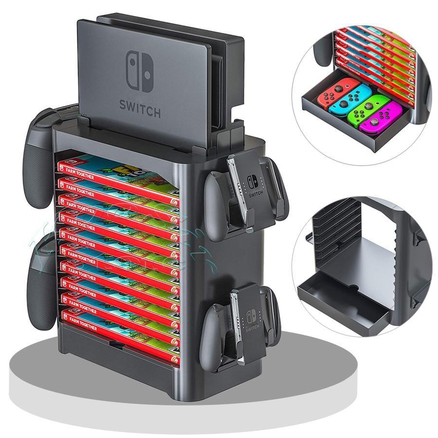 Game Storage Tower for Nintendo Switch