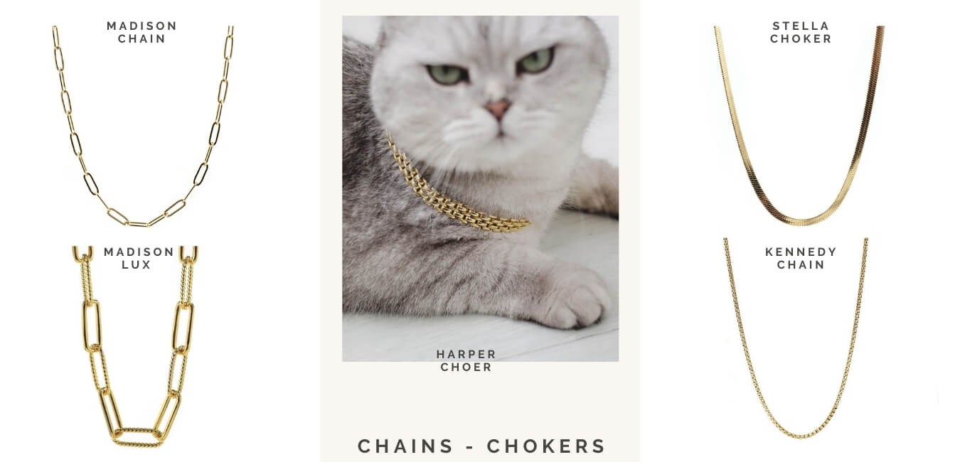 koragarro chain choker necklace