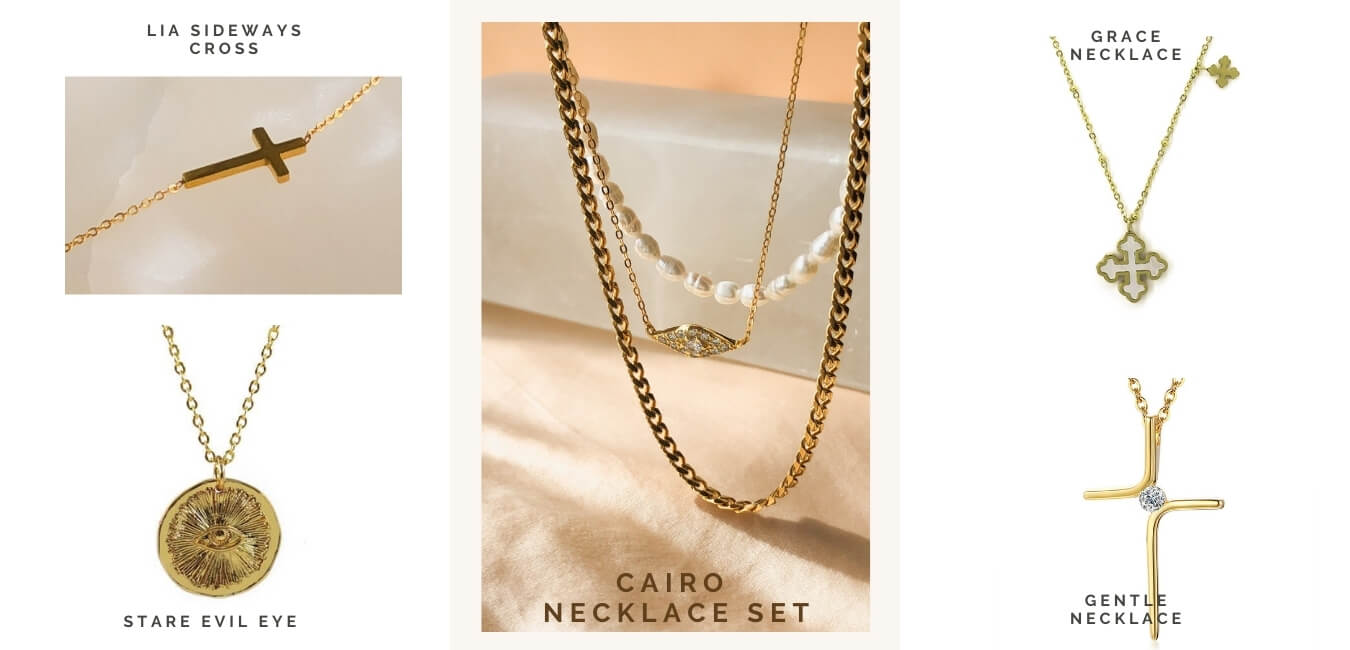 koragarro layered necklaces
