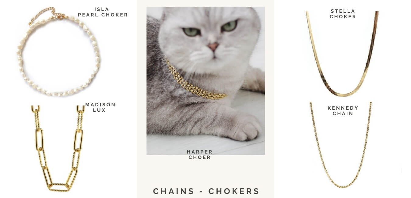 koragarro chain choker necklace