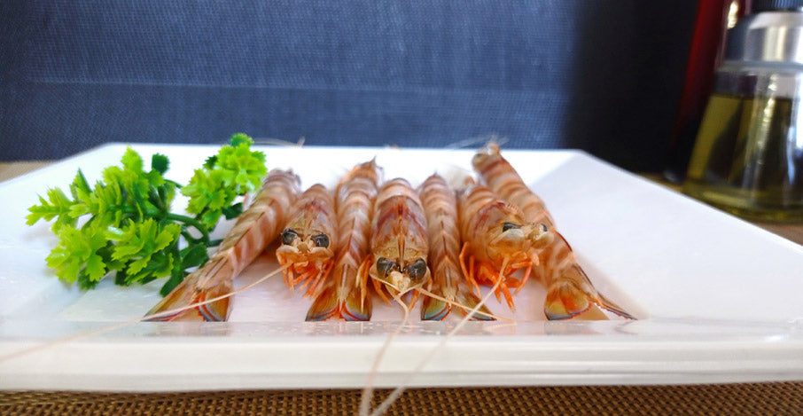 Langostinos tigre para preparar al horno