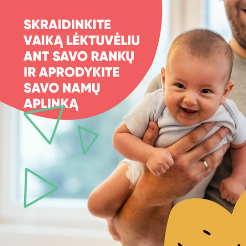 Aprodykite kudikiui savo namu aplinka