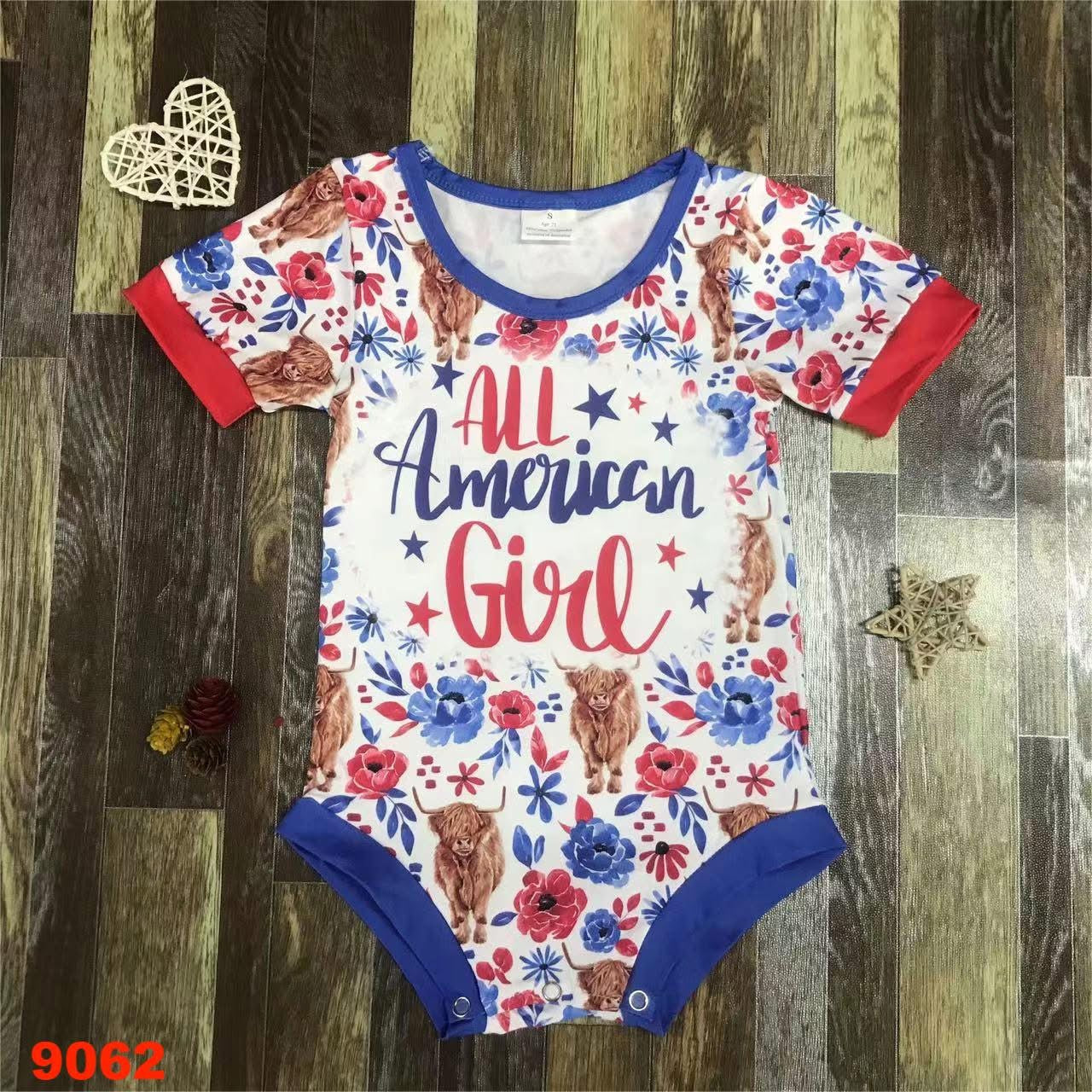 All American Girl Romper