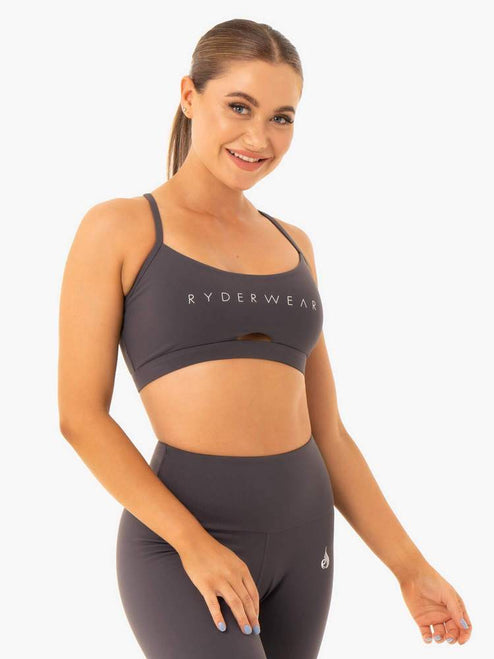 Ryderwear - Staples Sports Bra - Chocolate – Burner Body