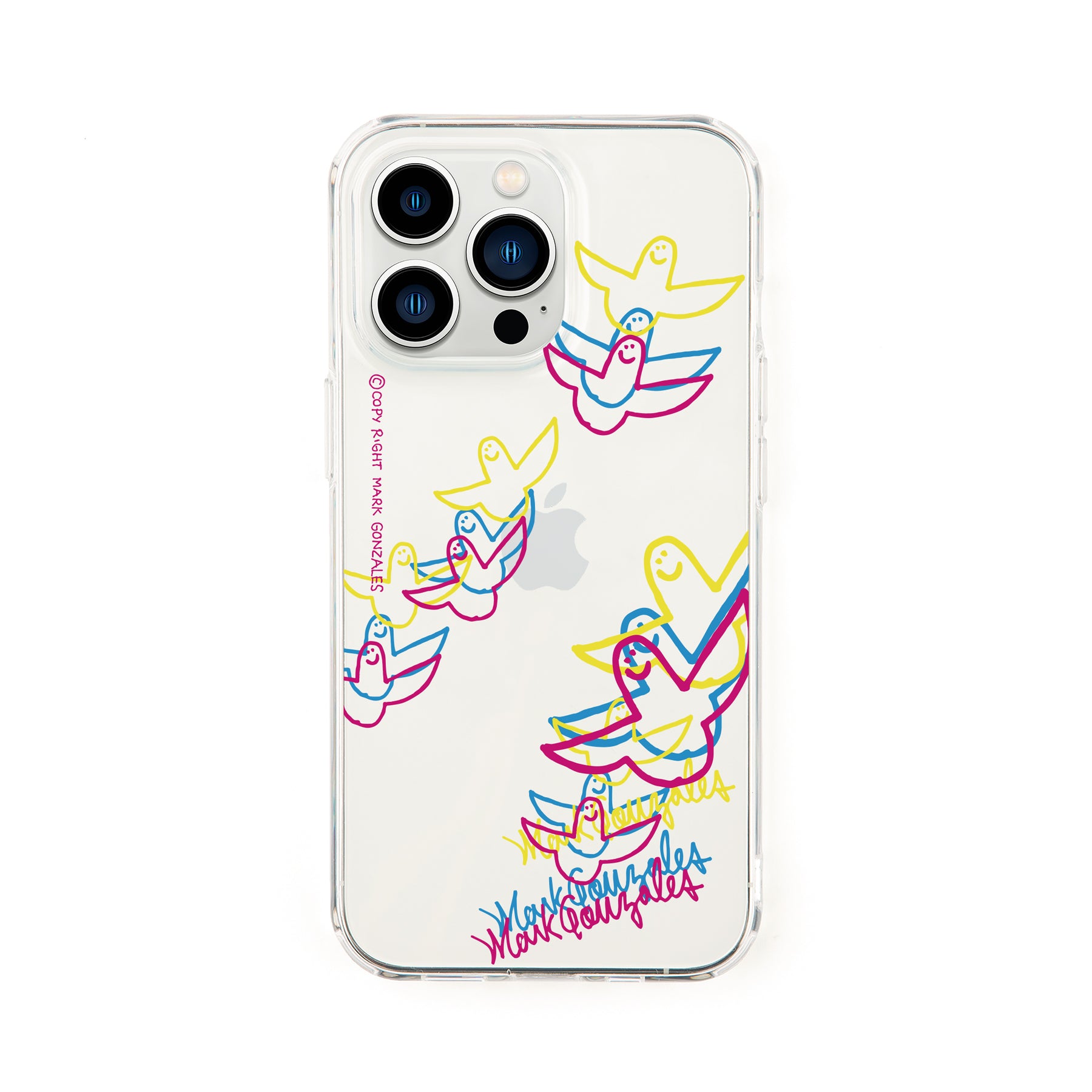 Mark Gonzales Hybrid Back Case CLEAR（MG03）【iPhone 13 Pro対応】 4589676564482