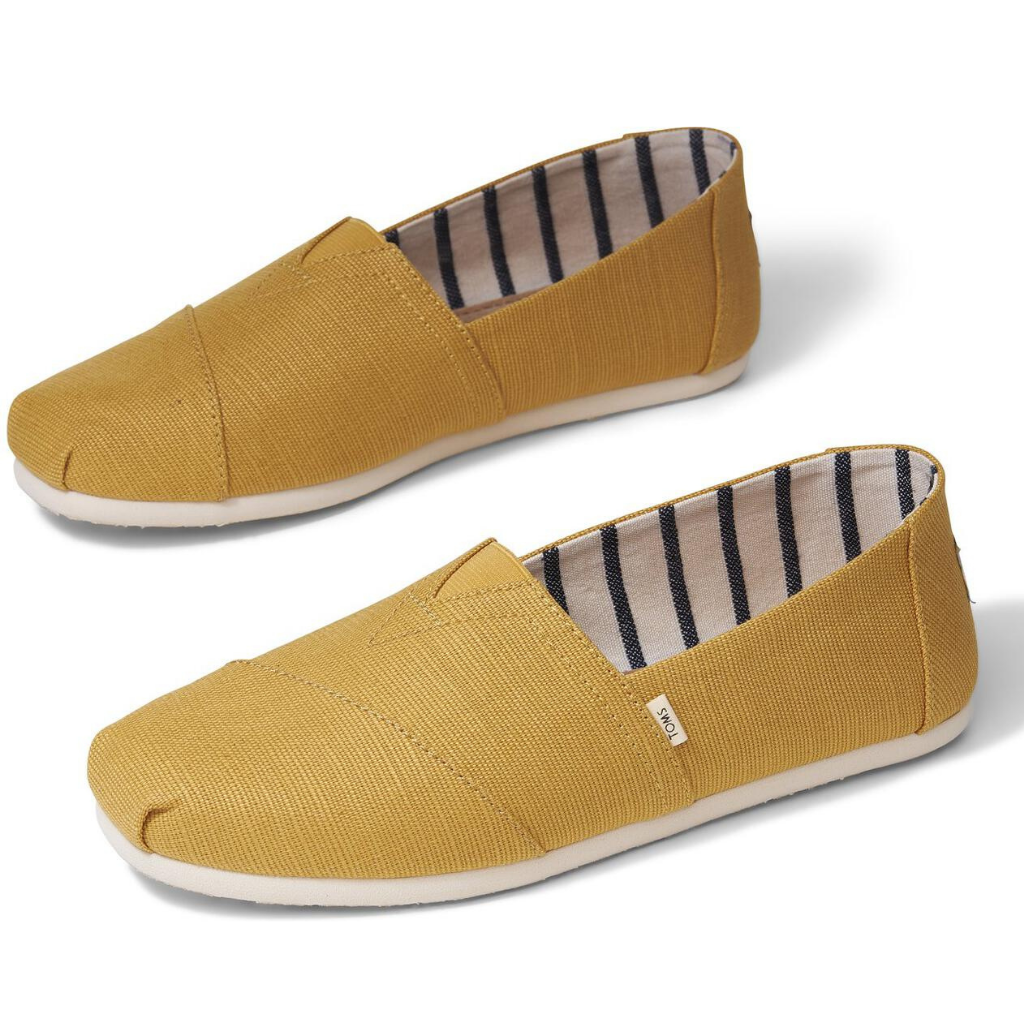 toms shoes yellow