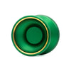 Nation yo-yo by UNPRLD in Blasted Green / Gold Rings