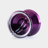 Electric Luster yo-yo in Purple / Clear by Heartbeatyoyo