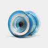 Northstar yo-yo in Blue/Black Marble by YoYoFactory