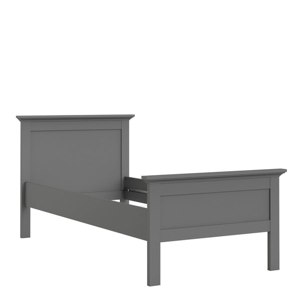 Meudon Single Bed | Matt Grey 0