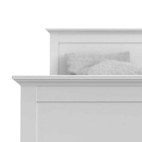 Meudon King Size Bed | White 4