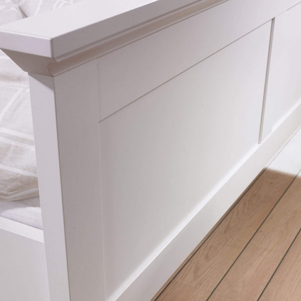 Meudon King Size Bed | White 3