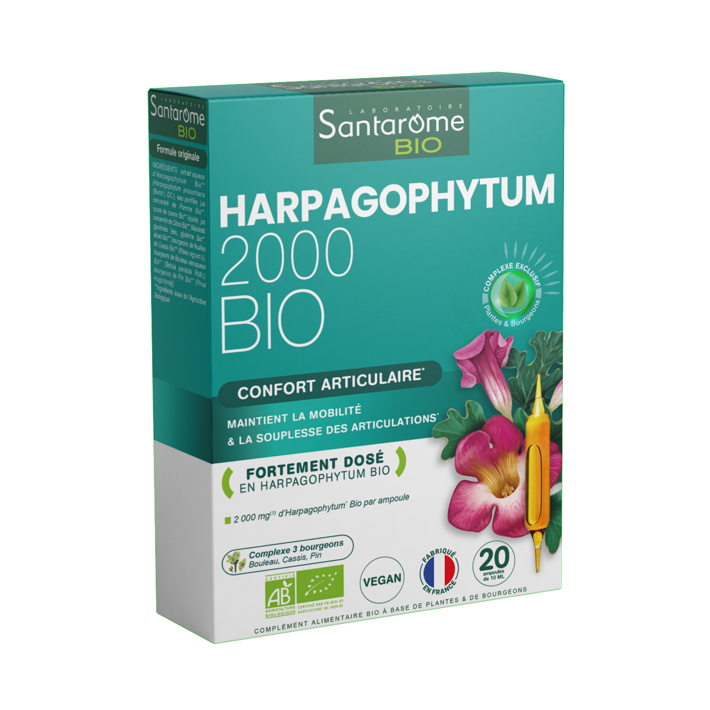 Acheter Harpagophytum Bio 2000 - 20 ampoules I 100% Bio