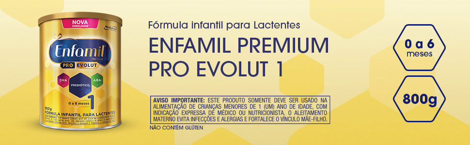 Fórmula Infantil Enfamil Premium 1 800g