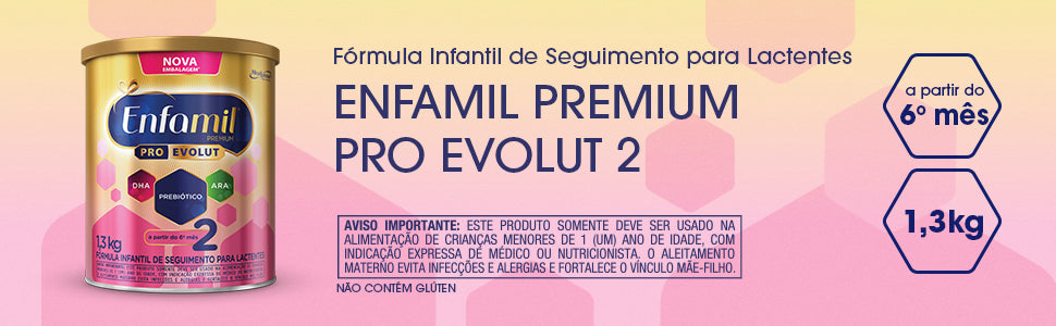 Fórmula Infantil Enfamil Premium 2 1,300g