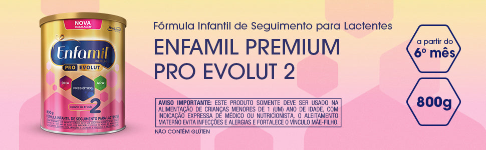 Fórmula Infantil Enfamil Premium 2 800g