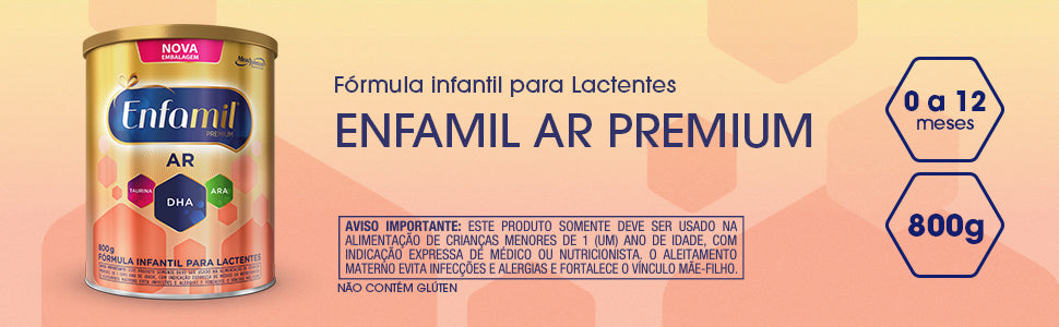 Fórmula Infantil Enfamil Premium A.R. 800g