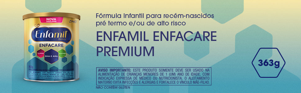 Fórmula Infantil Enfamil Enfacare 363g