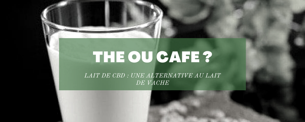 CBD thé ou café