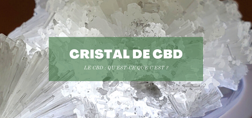 Les cristaux de CBD