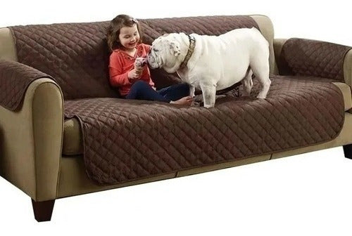 Funda Cobertor Cubre Sofa 3 Cuerpos Sillon Reversible Import – Comercial  Vendito