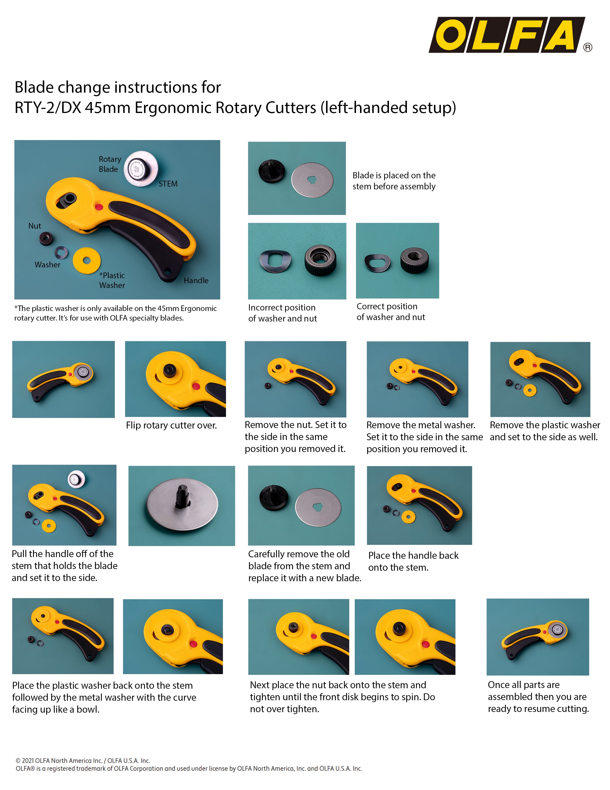 Changing the Blade on Your Rotary Cutter - EyeLoveKnots