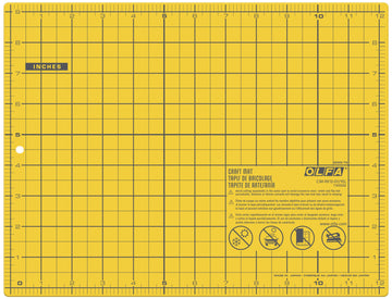 Olfa Splash Cutting Mat 6in x 8in Navy