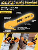 OLFA SK-10 Concealed Blade Safety Knife with Replaceable Blade Sell Sheet