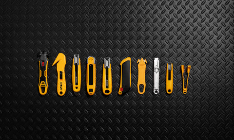 OLFA Safety Lineup of Knives 