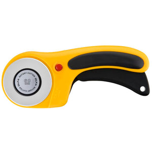 Olfa 45mm Ergonomic Rotary Cutter - Magenta - 091511230635