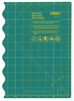 OLFA 24 x 36 Self Healing Rotary Cutting Mat (RM-MG) - Double Sided 24x36  Inch Cutting Mat with Grid for Quilting, Sewing, Fabric, & Crafts