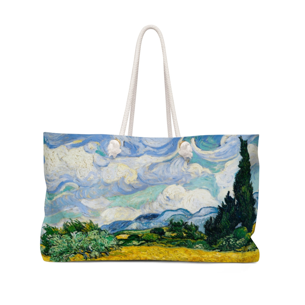 laat staan De gasten Vuil Van Gogh's Cypress Tote Bag – Arthausen