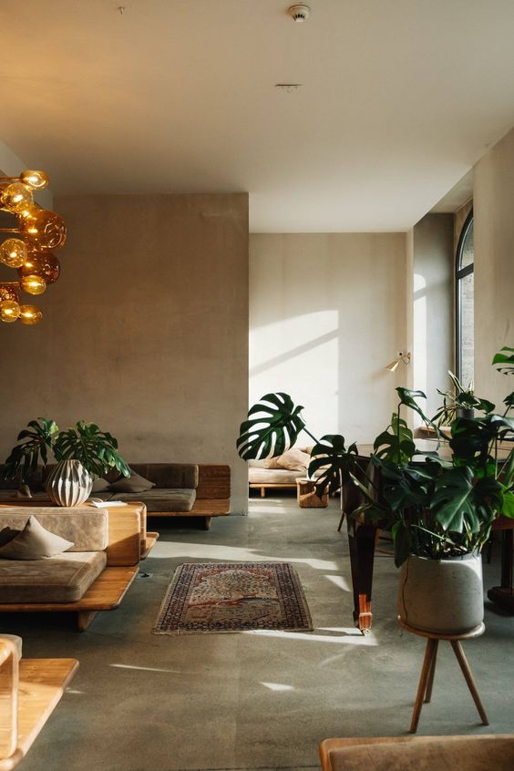 Biophilic Living Room