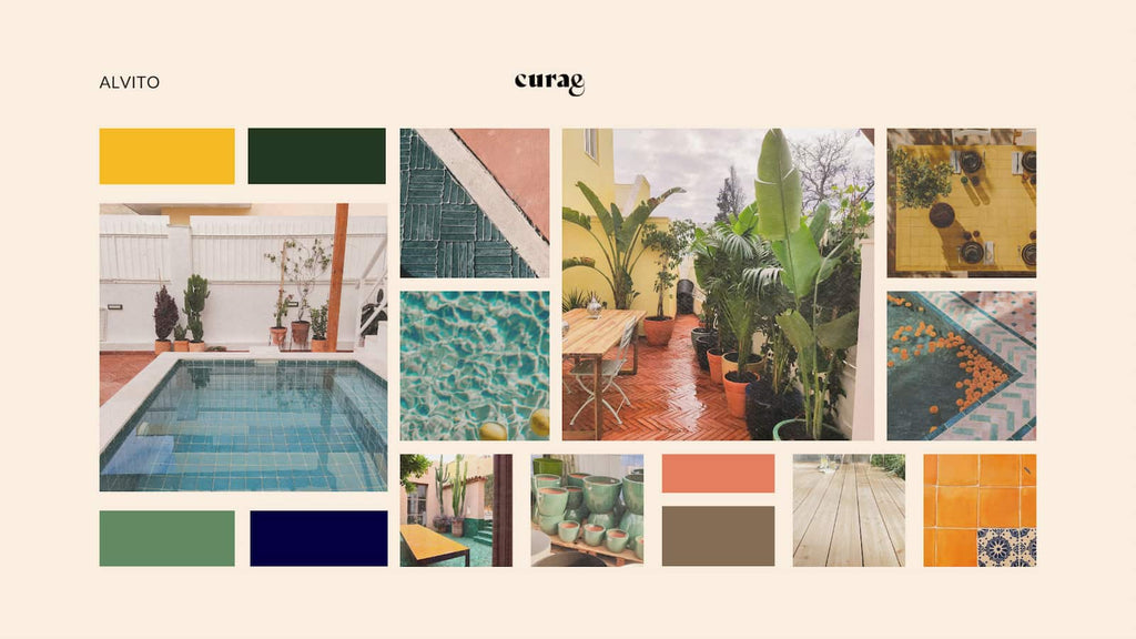 moodboard jardim tropical