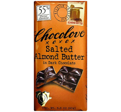 XO Almonds & Sea Salt in 60% Dark Chocolate (No Sugar Added