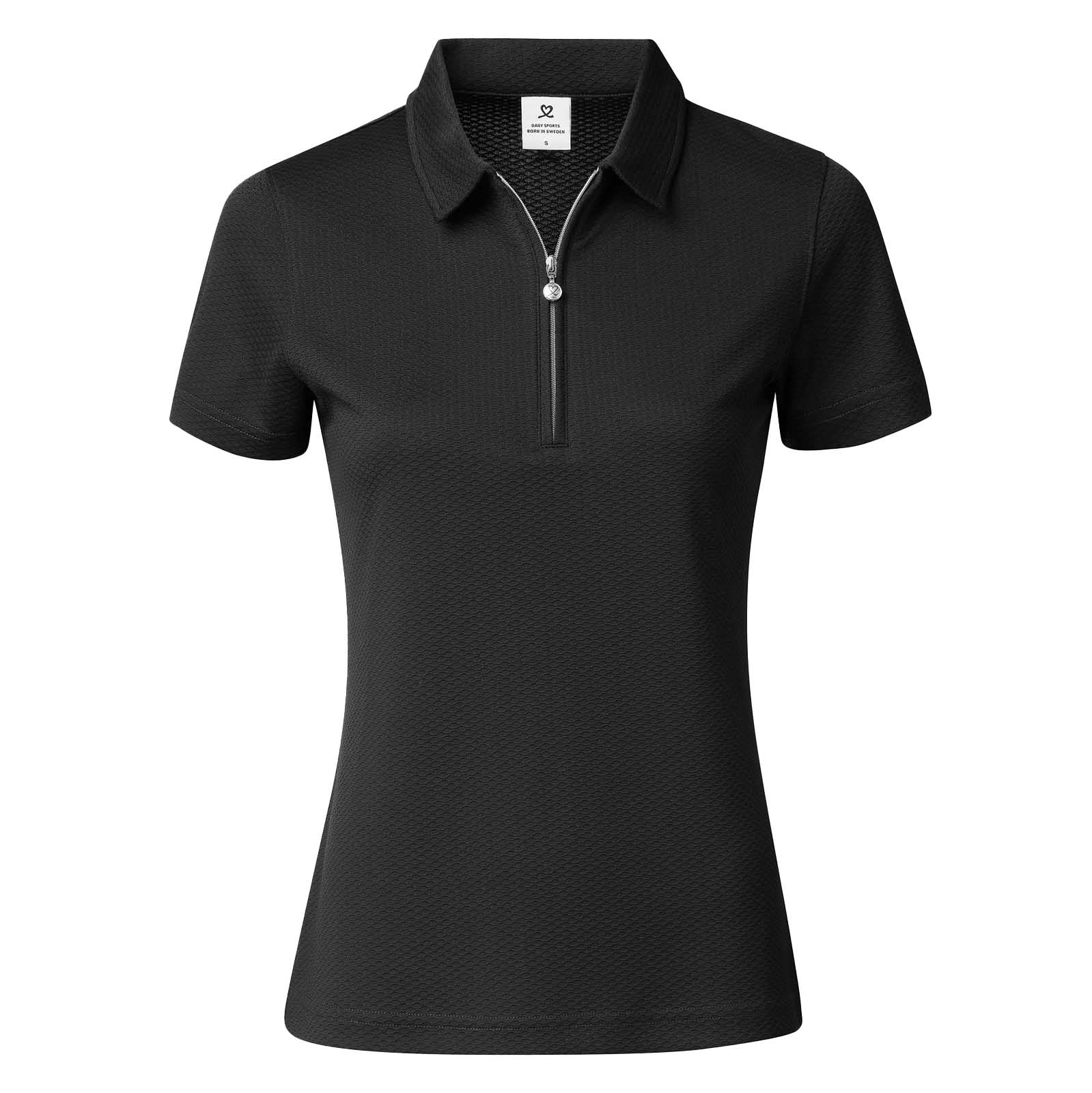 Daily Sports Women's Peoria Short Sleeve Polo 2024 BLACK