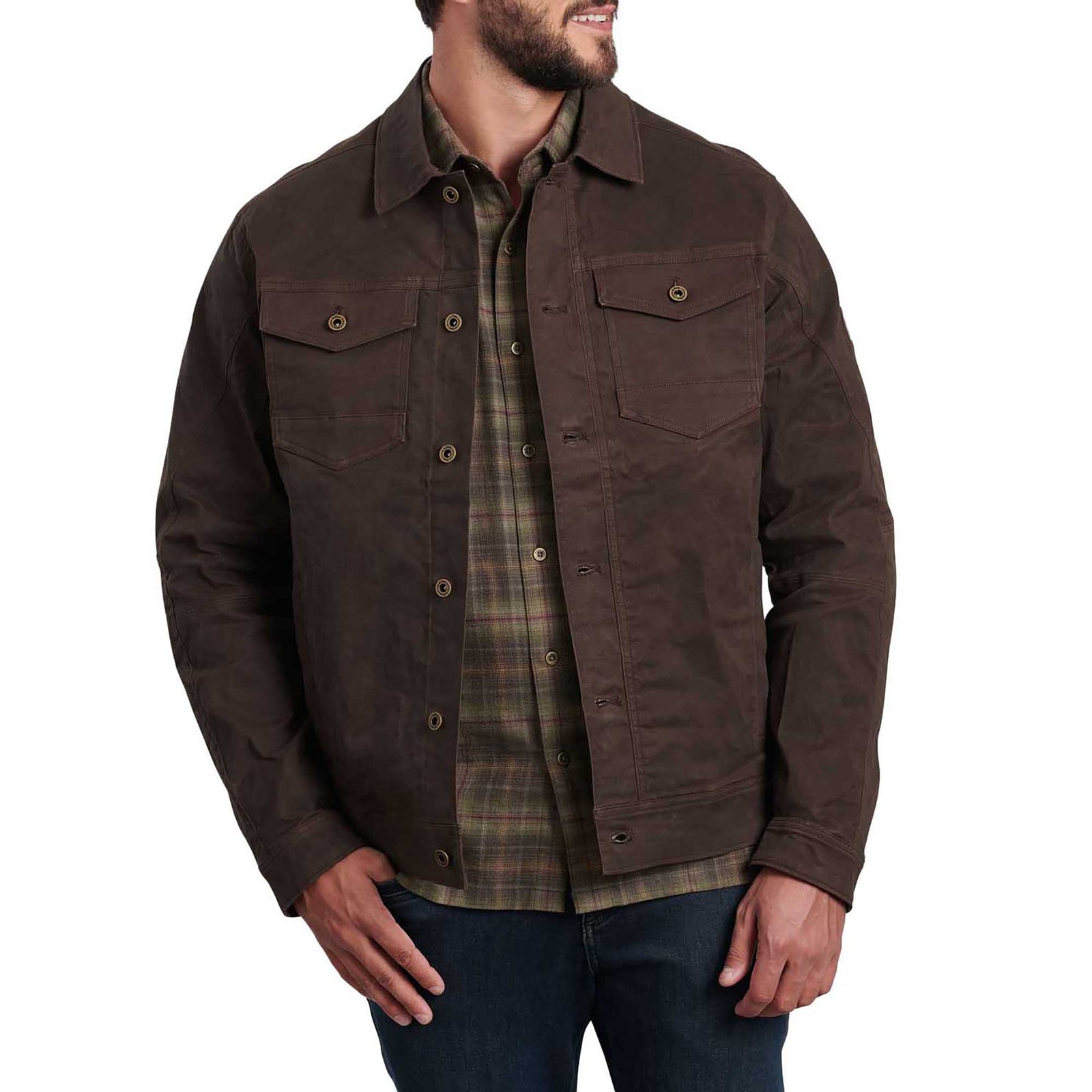 KUHL Men's Outlaw™ Waxed Jacket 2024 TURKISH COFFEE