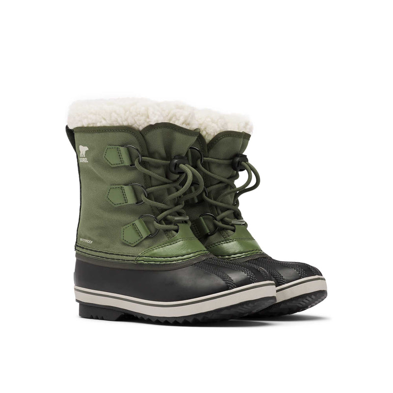 Sorel Youth Yoot Pac™ Nylon Winter Boots 2024 HIKER GREEN
