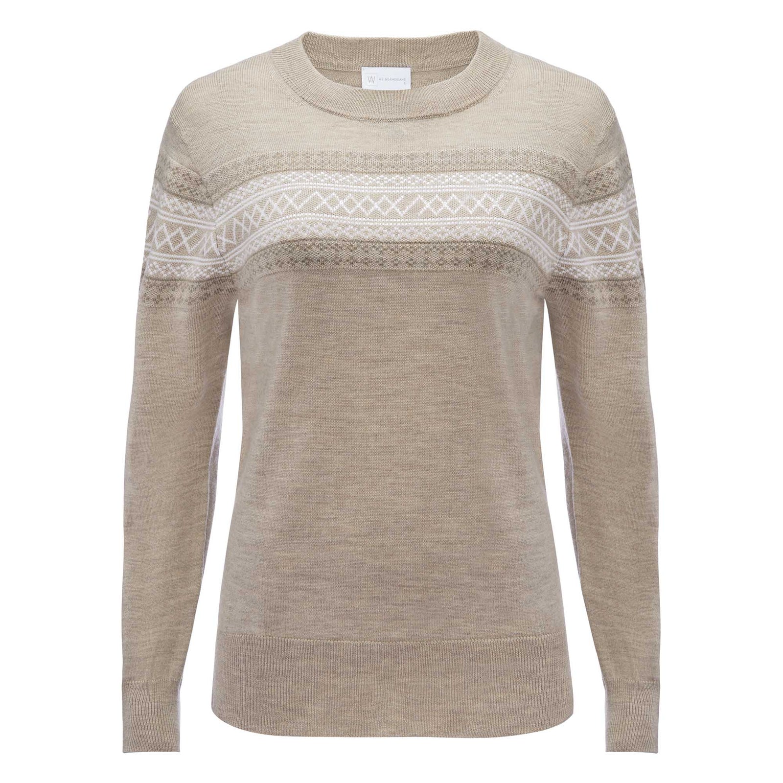 We Norwegians Women's Signature Crew Neck 2024 SAND