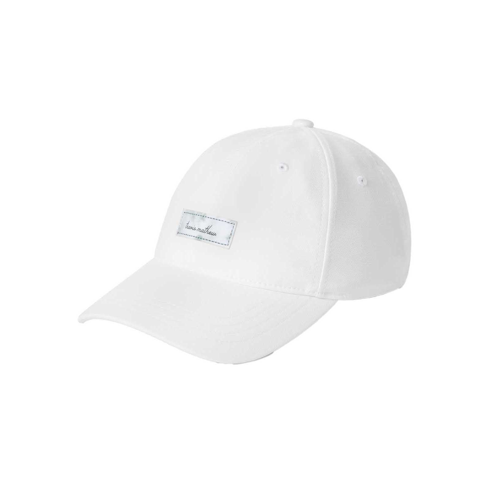 TravisMathew Women's Sabora Snapback Hat 2024 WHITE