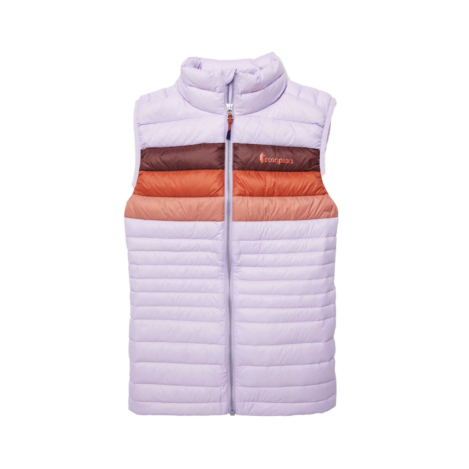 Cotopaxi Women's Fuego Down Vest 2024 THISTLE STRIPES